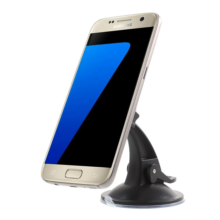 Soporte De Montaje De Succión Del Parabrisas Magnético Universal Para Samsung Galaxy S7 / IPhone 6s - Negro