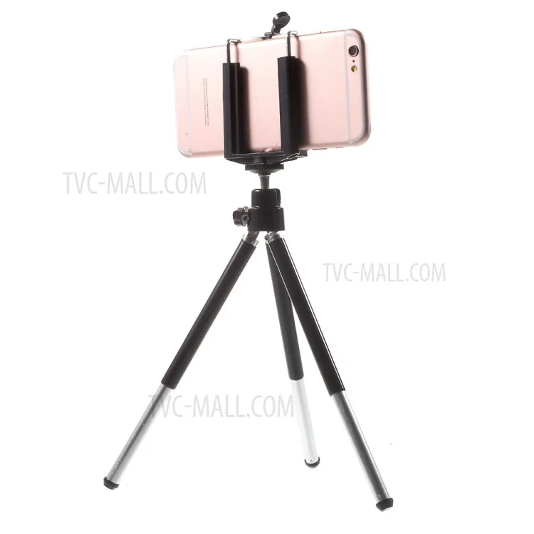 Shooting Tripod Stand with Phone Clamp for iPhone 6s Plus/Samsung Galaxy S7 G930 (5122+T20)
