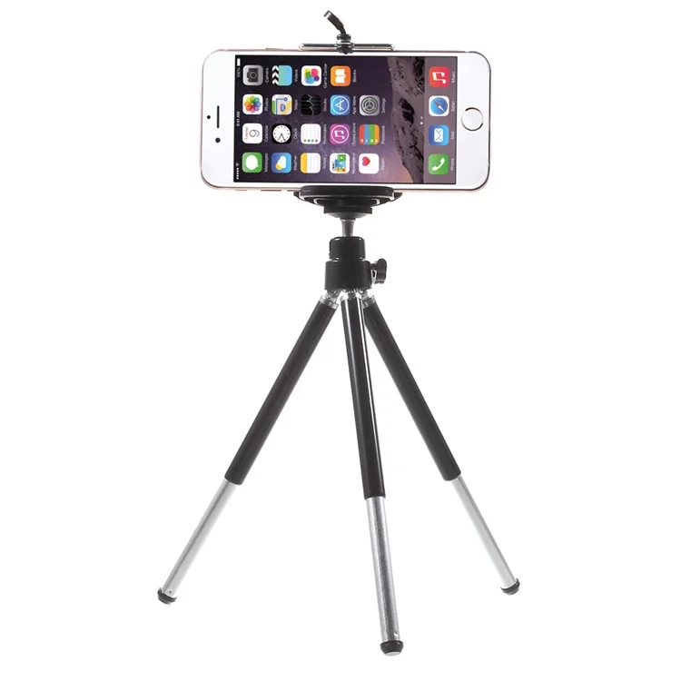 Shooting Tripod Stand with Phone Clamp for iPhone 6s Plus/Samsung Galaxy S7 G930 (5122+T20)