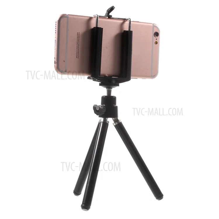 Shooting Tripod Stand with Phone Clamp for iPhone 6s Plus/Samsung Galaxy S7 G930 (5122+T20)