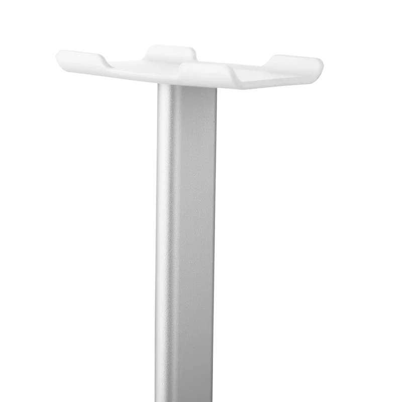 NEW BEE Simple Style Headphone Stand Mount for Universal Headsets - Silver Color