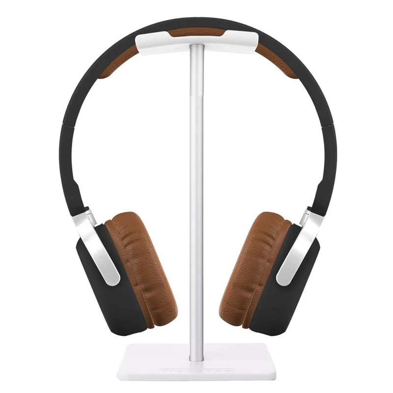 NEW BEE Simple Style Headphone Stand Mount for Universal Headsets - Silver Color