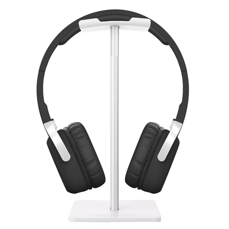 NEW BEE Simple Style Headphone Stand Mount for Universal Headsets - Silver Color