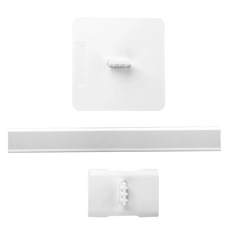 NEW BEE Simple Style Headphone Stand Mount for Universal Headsets - Silver Color