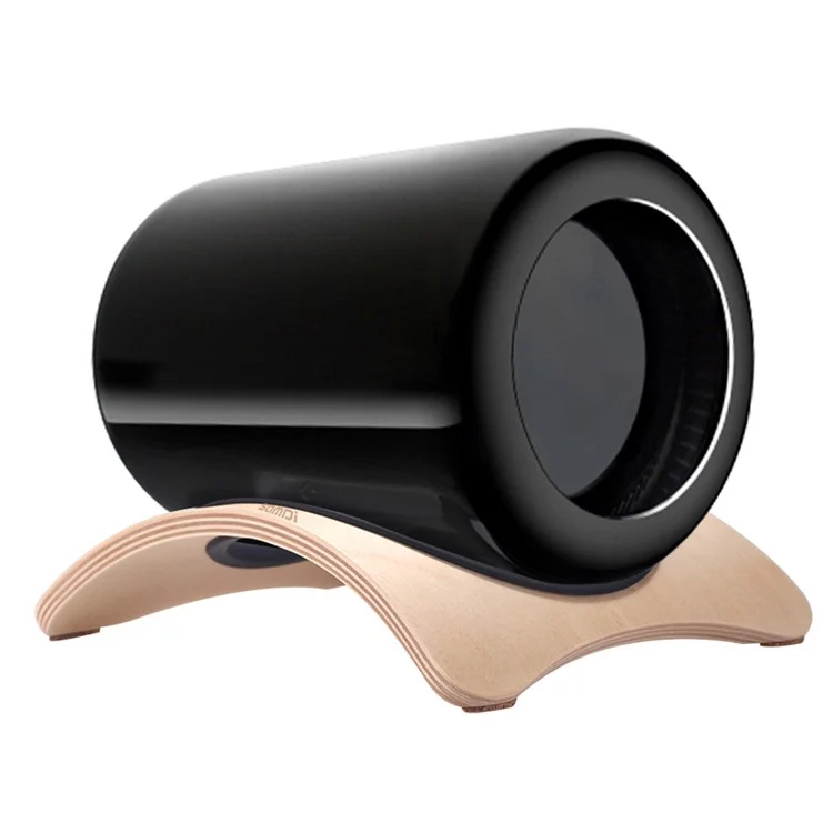 SAMDI Wooden Desktop Stand Holder for Apple Mac Pro - Khaki