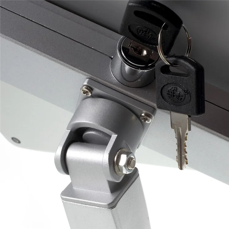 Anti-thief Desk Mount Aluminum Alloy Display Stand for 7.8-11 inch Tablets C86+H84A