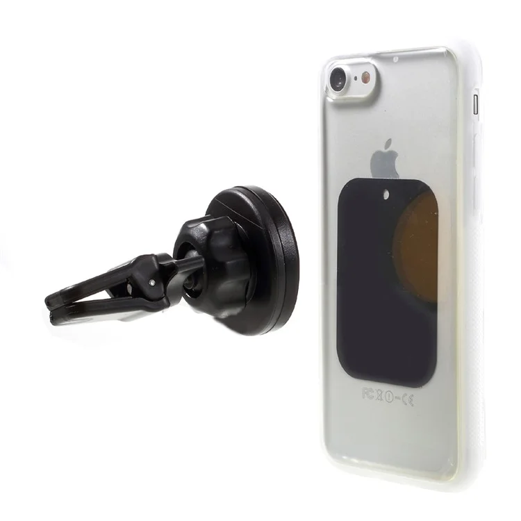 Universal Magnetic Air Vent Phone Mount Holder - Black