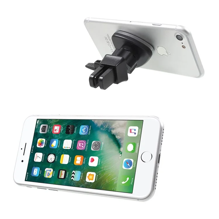 Universal Magnetic Car Air Vent Mount Holder for iPhone Samsung Smartphone GPS G02+H93
