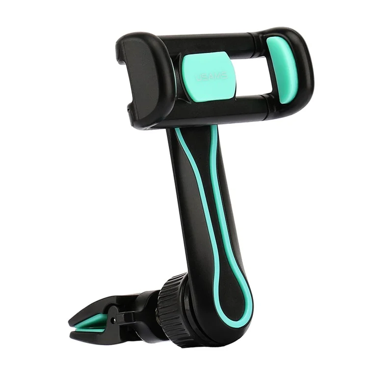USAMS US-ZJ012 Air Vent Car Mount Long Arm Cradle for iPhone 7, Width: 50-85mm - Black