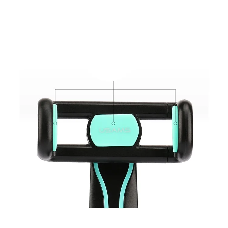 USAMS US-ZJ012 Air Vent Car Mount Long Arm Cradle for iPhone 7, Width: 50-85mm - Black
