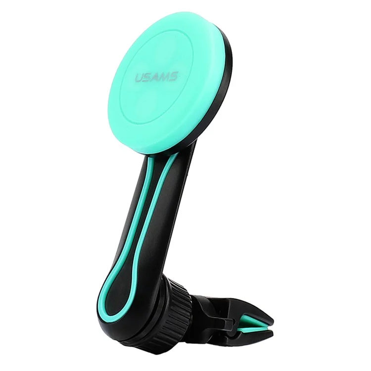USAMS US-ZJ013 Air Vent Car Magnetic Mount Long Arm Cradle for iPhone 7/7 Plus Etc - Black