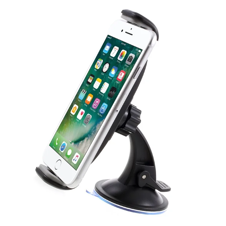 Universal Suction Cup Car Mount Stand Holder for iPhone Samsung, Width: 10.5- 17.5cm