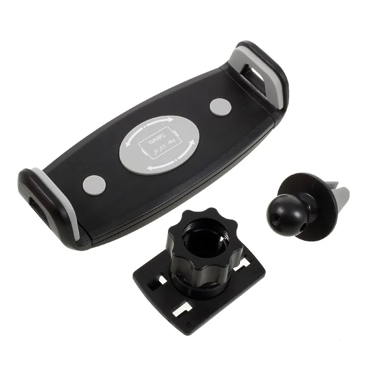 Universal Car Mount Cradle Air Vent Holder for iPhone iPad mini Samsung, Width: 10.5- 17.5cm