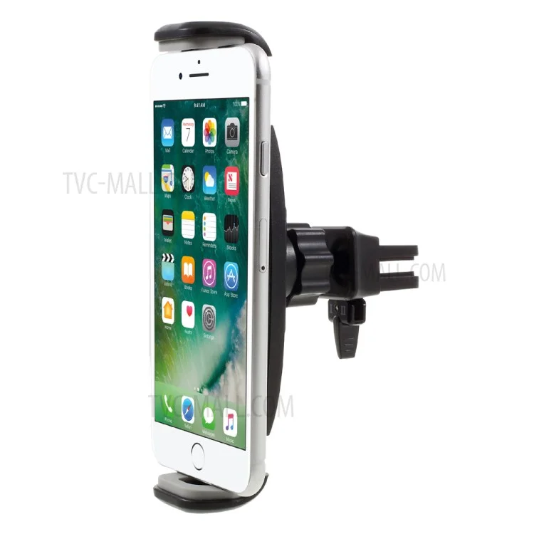 Suporte Para Montagem de Telefone de Ventilação do Carro Para Iphone Ipad Mini Samsung, Largura: 10.5- 17,5cm