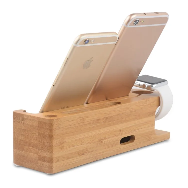 WO CTZ001 Multi-function Charging Dock Stand Holder for Apple Watch Smartphones