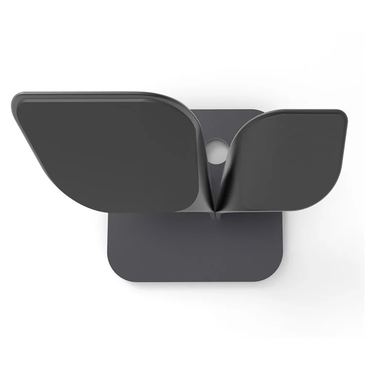 Nano Micro Suction Bracket Aluminum Alloy Desktop Stand for Apple Watch, iPhone, Samsung etc. - Black