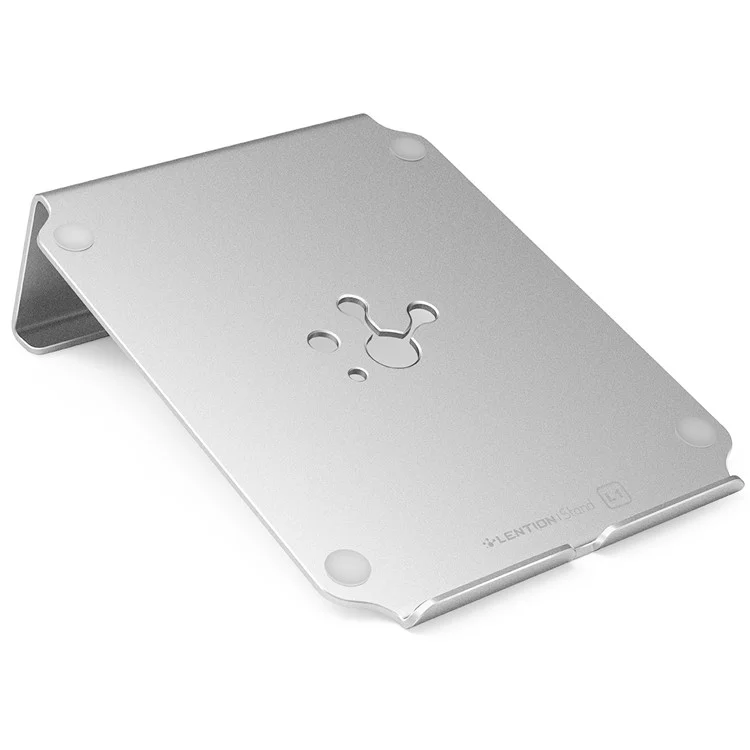 Aluminum Alloy Tablet Notebook Desktop Stand Mount for iPad Pro/Samsung Tab A 7.0 Etc - Silver Color