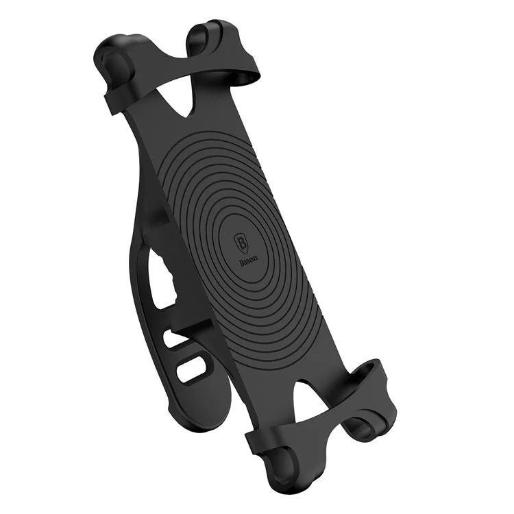 BASEUS Universal Adjustable Phone Bike Mount Holder for iPhone 7, Huawei P10 etc. - Black