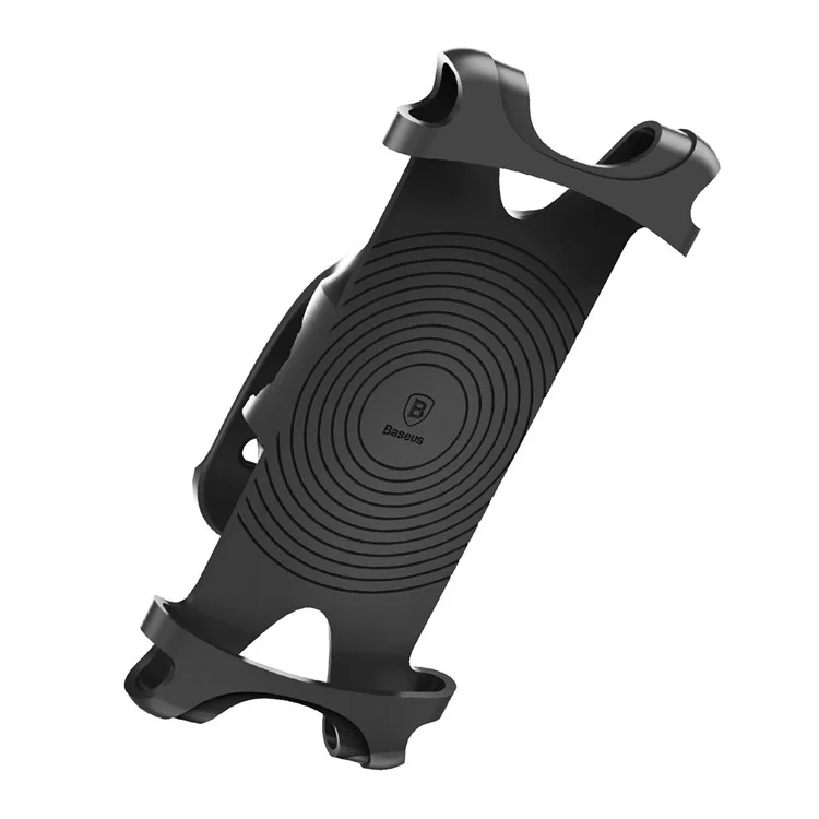 BASEUS Universal Adjustable Phone Bike Mount Holder for iPhone 7, Huawei P10 etc. - Black