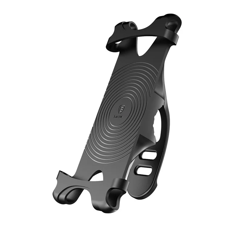 BASEUS Universal Adjustable Phone Bike Mount Holder for iPhone 7, Huawei P10 etc. - Black