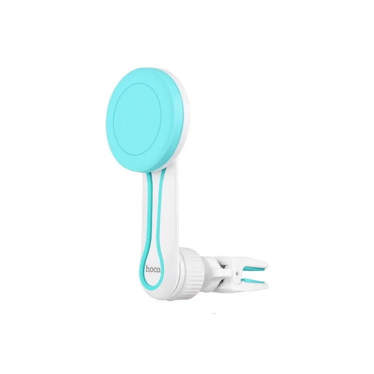 HOCO CA17 Long Rotating Rob Air Vent Magnetic Car Mount Holder - Cyan
