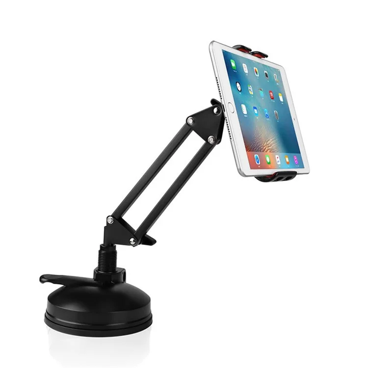 BOW Universal Adjustable Suction Desk Mount for iPhone iPad Samsung etc. - Black