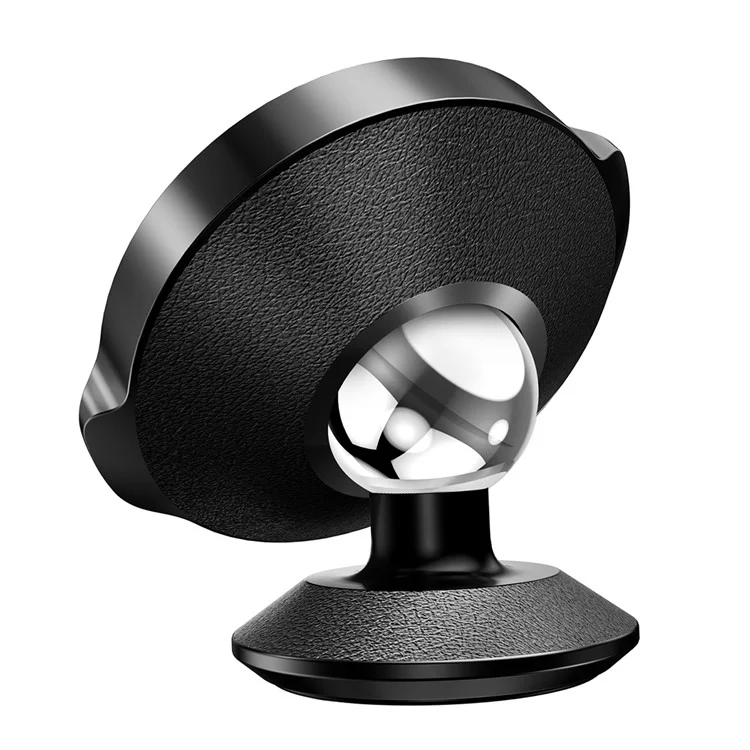 BASEUS 360-degree Rotation Magnetic Genuine Leather Car Mount Holder (Stand Paste Type)