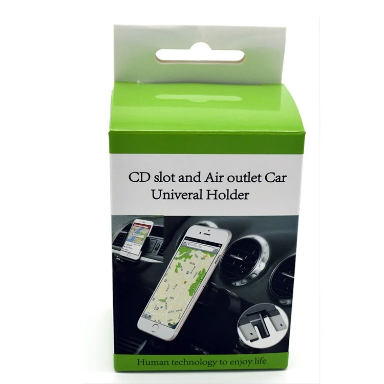 Soporte Universal para CD de Coche, Soporte y Soporte para iPhone iPad Samsung HTC Huawei
