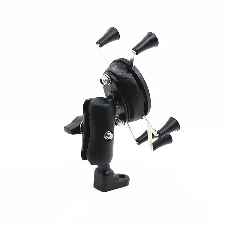 Universal Motorcycle Stand Mobile Phone Holder Rear View Mirror Mount for iPhone Samsung Huawei