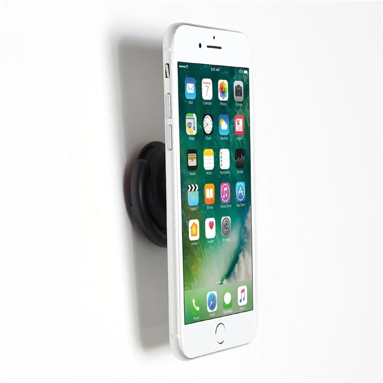 NXE Mobile Phone Finger Grip Expanding Mount for iPhone Samsung Smartphone - Cute Doll Pattern