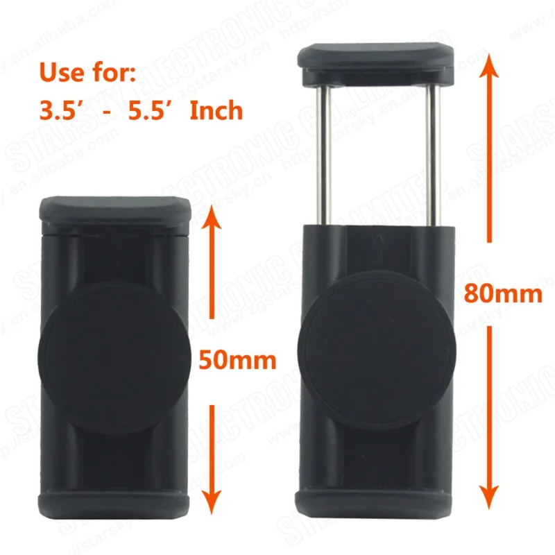 360 Degrees Rotating Car Air Vent Mount Mobile Phone Holder for Phone Between 3.5 inch - 5.5 inch