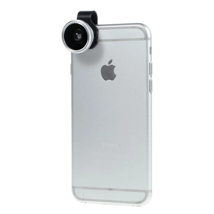 ib-F8002 Universal Clip Fish Eye Lens for iOS and Android Smartphones
