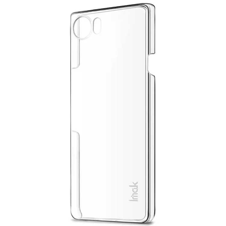 IMAK Crystal Clear Wear Resistant Hard Back Case for BlackBerry Keyone - Transparent