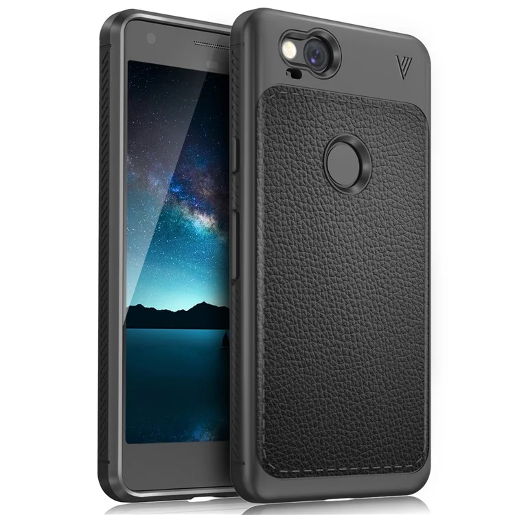 LENUO Gentlemen Series Soft TPU Case for Google Pixel 2 - Black