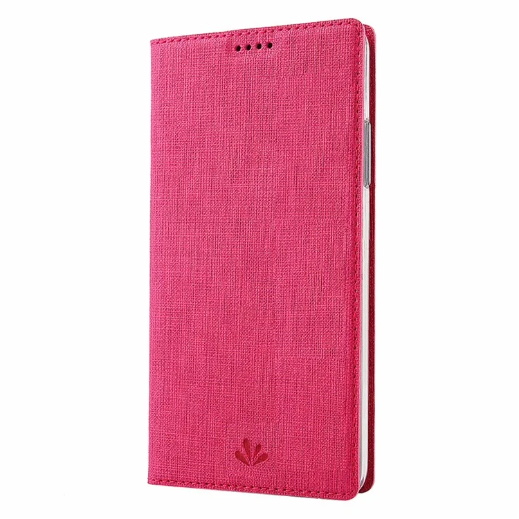 VILI DMX Cross Texture Standeur Cardre Cardre Coire de Phote de Phone Protective Pour Google Pixel 4 XL - Rose
