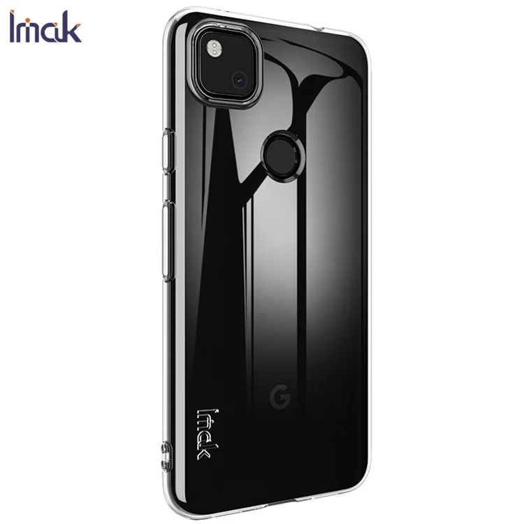 IMAK UX-5 Series Soft Case Transparentes TPU Super Slim Thin Back Phone Cover für Google Pixel 4a