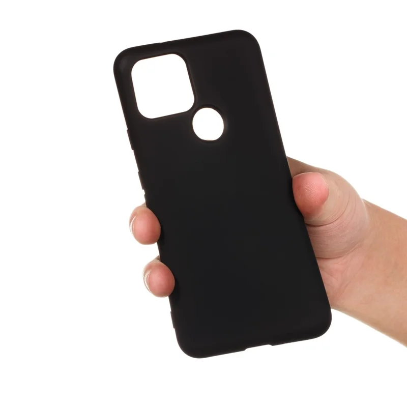 For Google Pixel 4a 5G/Pixel 5XL Shockproof Anti-scratch Anti-dust Liquid Silicone Phone Cover Phone Case - Black