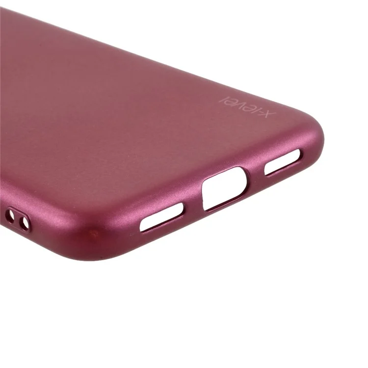 Guardian Series Matte TPU Phone Case for Google Pixel 5 - Wine Red