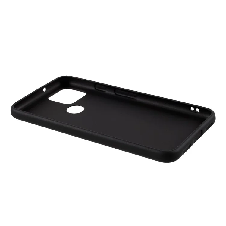 Guardian Series Matte TPU Phone Case for Google Pixel 4a 5G - Black