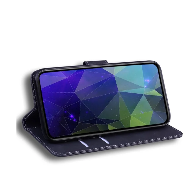 Flip in Pelle Custodia Per Protezione Completa Con Portafoglio Per Google Pixel 5a 5G - Nero