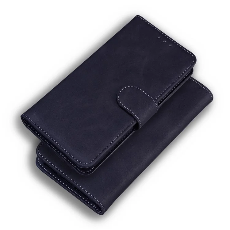 Flip in Pelle Custodia Per Protezione Completa Con Portafoglio Per Google Pixel 5a 5G - Nero