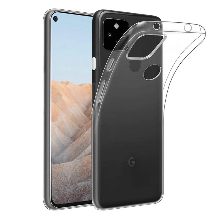 Cover per telefono cellulare in TPU morbido antiriflesso e di alta qualità per Google Pixel 5a 5G