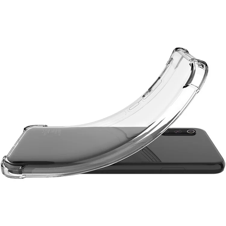 IMAK Cobertura Completa TPU Flexible Case Telefone Tampa de Proteção + Protetor de Tela Para Google Pixel 6 - Transparente