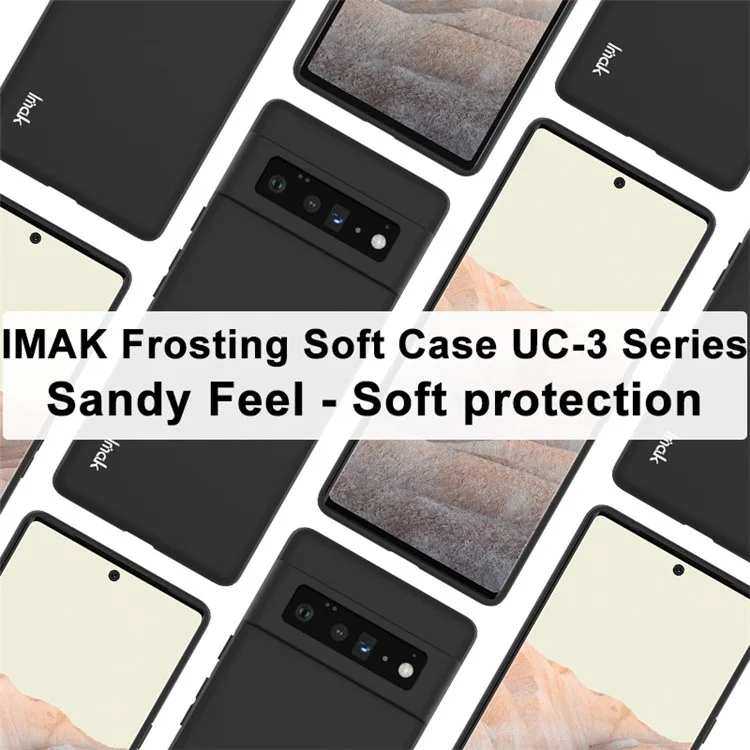 IMAK UC-3 Series Matte Finish Surface Flexible TPU Phone Case Shell per Google Pixel 6 Pro