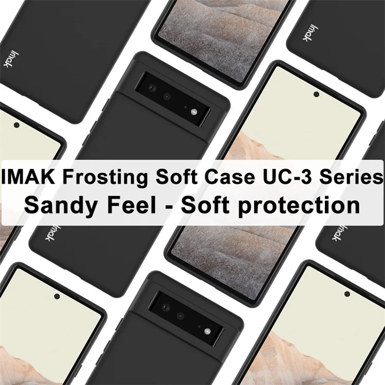 IMAK UC-3 Series Matte Finish Surface Phone TPU Case Cover per Google Pixel 6