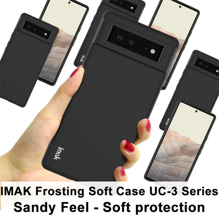 IMAK UC-3 Series Matte Finish Surface Phone TPU Case Cover per Google Pixel 6