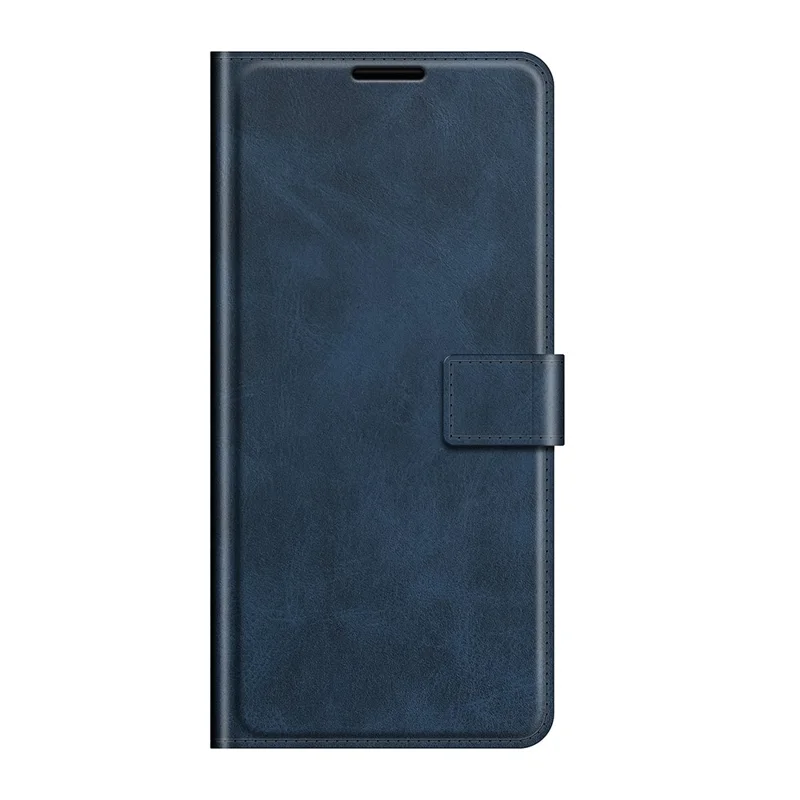 PU Leather Flip Folio Stand Magnetic Closure Shockproof Wallet Case for Google Pixel 6 Pro - Blue