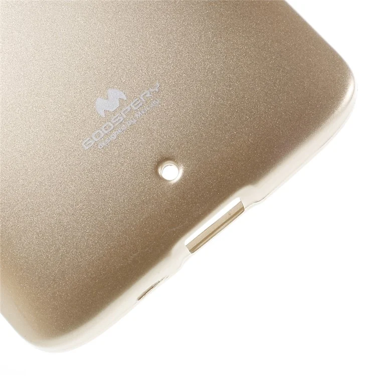 MERCURY GOOSPERY Flash Powder TPU Shell Cover Case for Motorola Moto X Play - Chamapgne