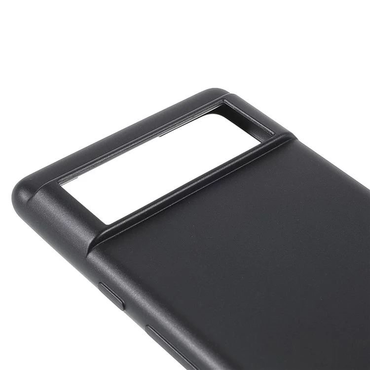 Serie Guardian a Livello x Matte TPU Shin Light Anti-fingerprint Case Protettivo Per la Pelle Per Google Pixel 6 - Nero