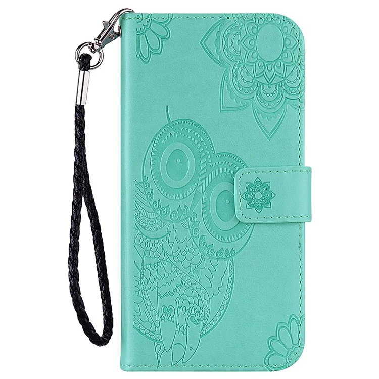 Case de Téléphone à Feuillette Résistante à Gratte - Cyan